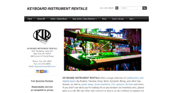Desktop Screenshot of keyboardrentalsnyc.com